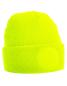Preview: Patch-Beanie mit rundem Patch - verschiedene Farben - Gr. Onesize
